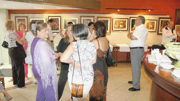 Inauguraci�n muestra de pinturas - Taller Nacho Quiroga Hiperrealismo